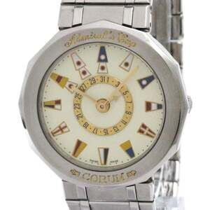 CORUM Admirals Cup 1991 Steel Automatic Mens Watch 88.810.27 Polished